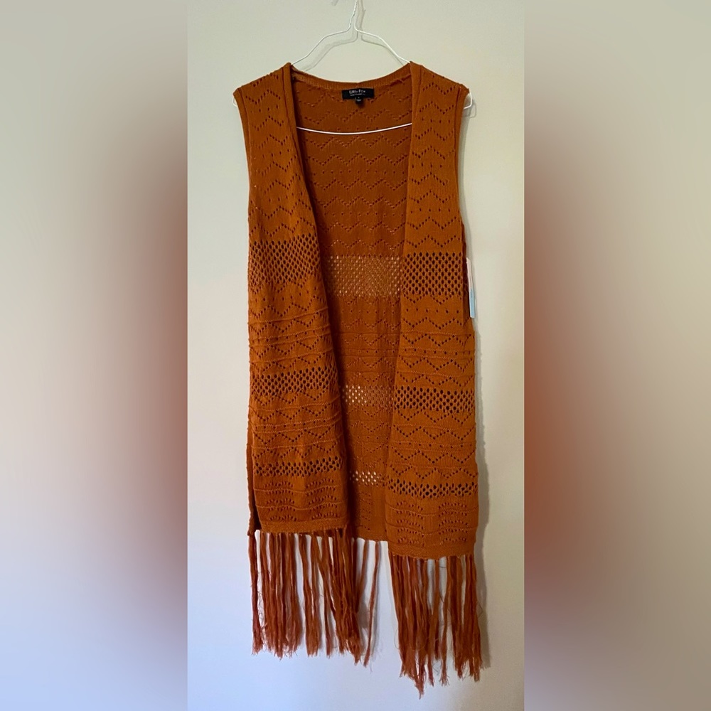Cowgirl style womens kimono cover up
